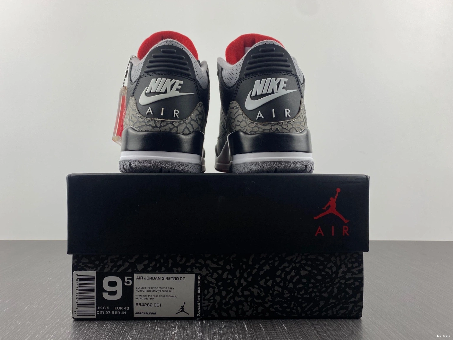 3  Cement Black (2018) Retro Jordan 854262-001 1010